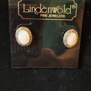 Linden White Pearl Earrings Classic Jewelry